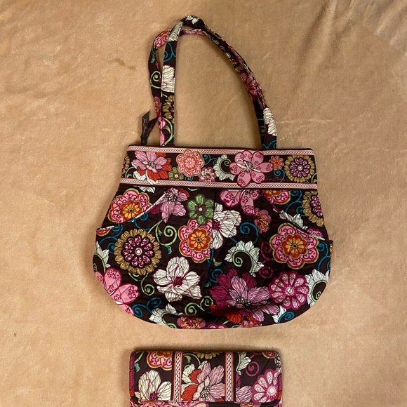 Vera Bradley Handbags - Vera Bradley Morgan Bag and wallet